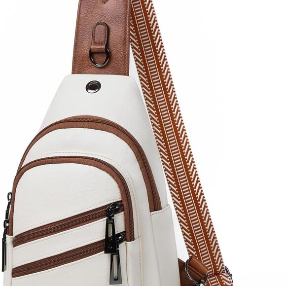 Multi-Functional Faux Leather Sling Bag - Perfect Gift for Fashion-Forward Women - Picture 9 of 9